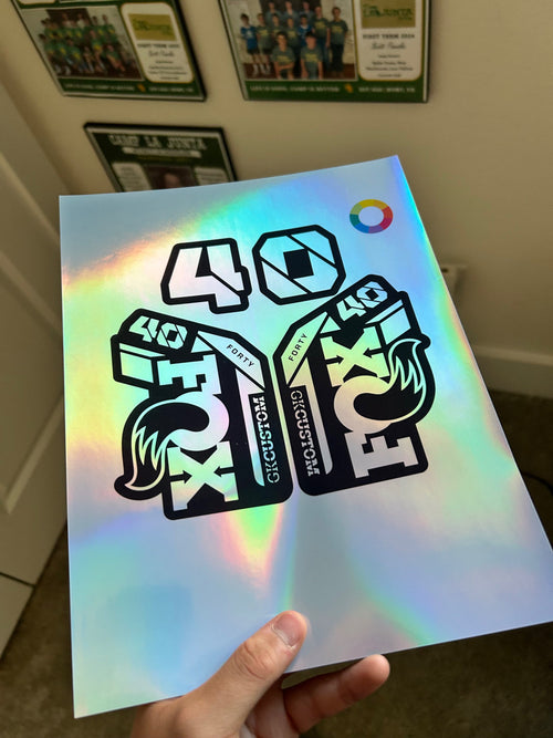 Fox 40 decal